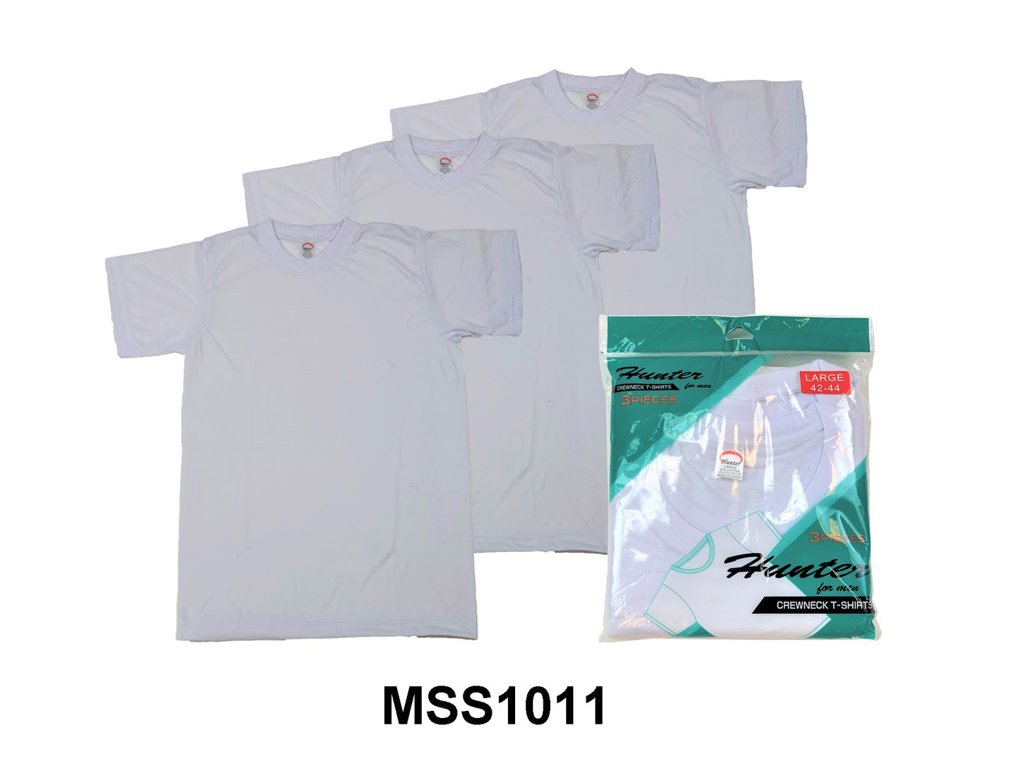 Mens Cotton White T-Shirt