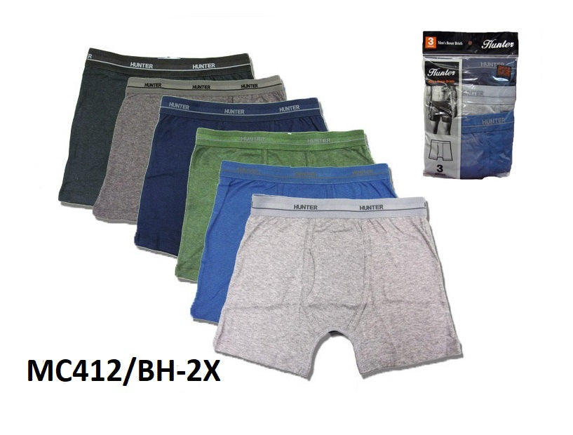 Mens Cotton Boxer Briefs