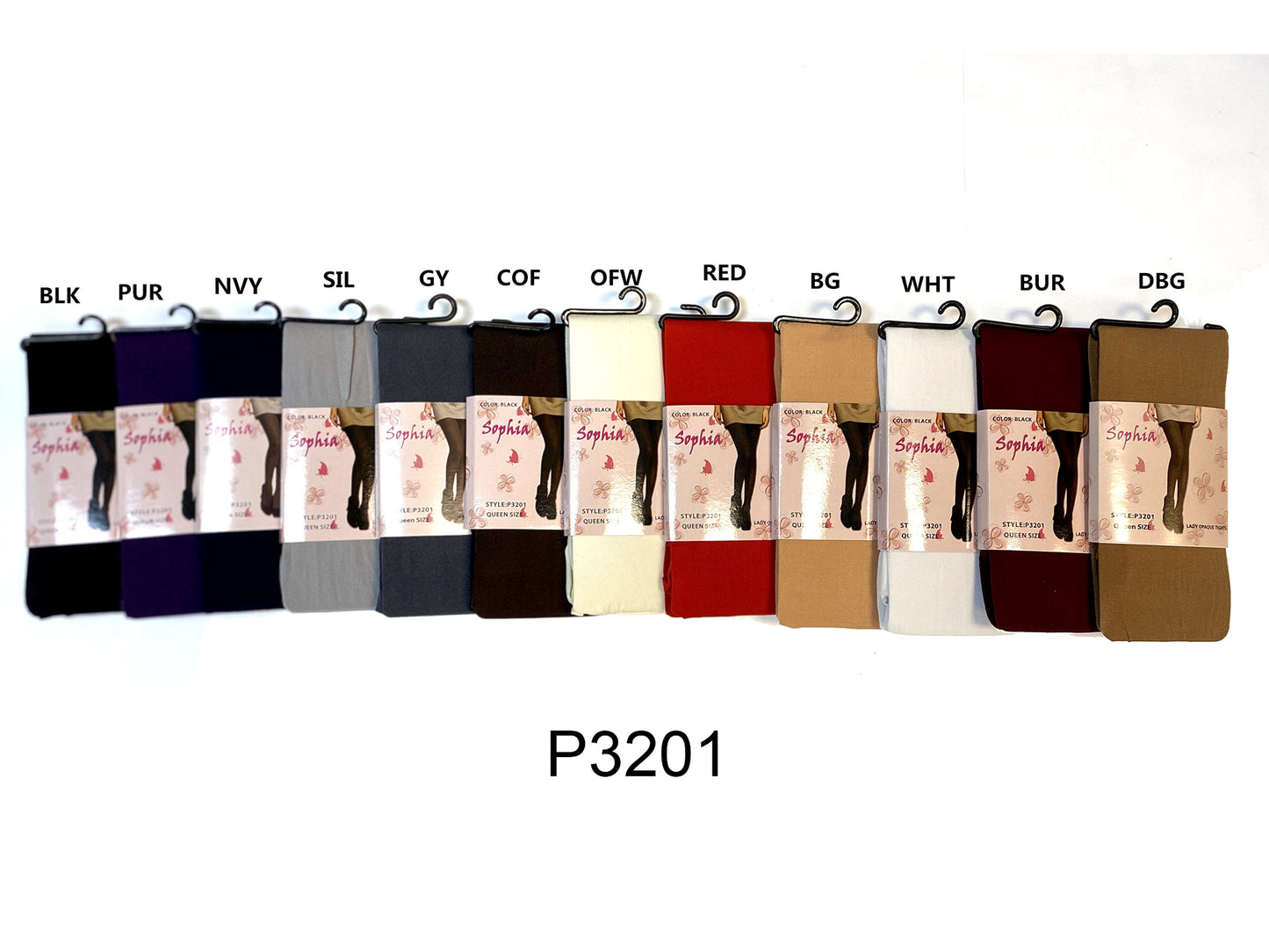 Opaque Tights-Q.Size