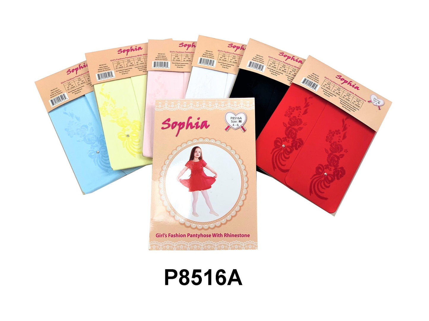 Girl Flocking Pantyhose-Asst