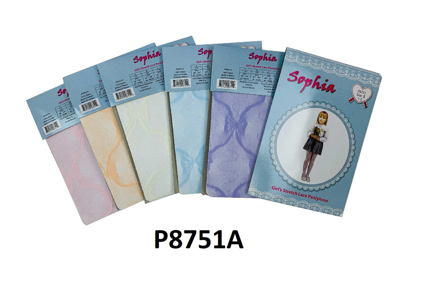 Girl's Lace Pantyhose