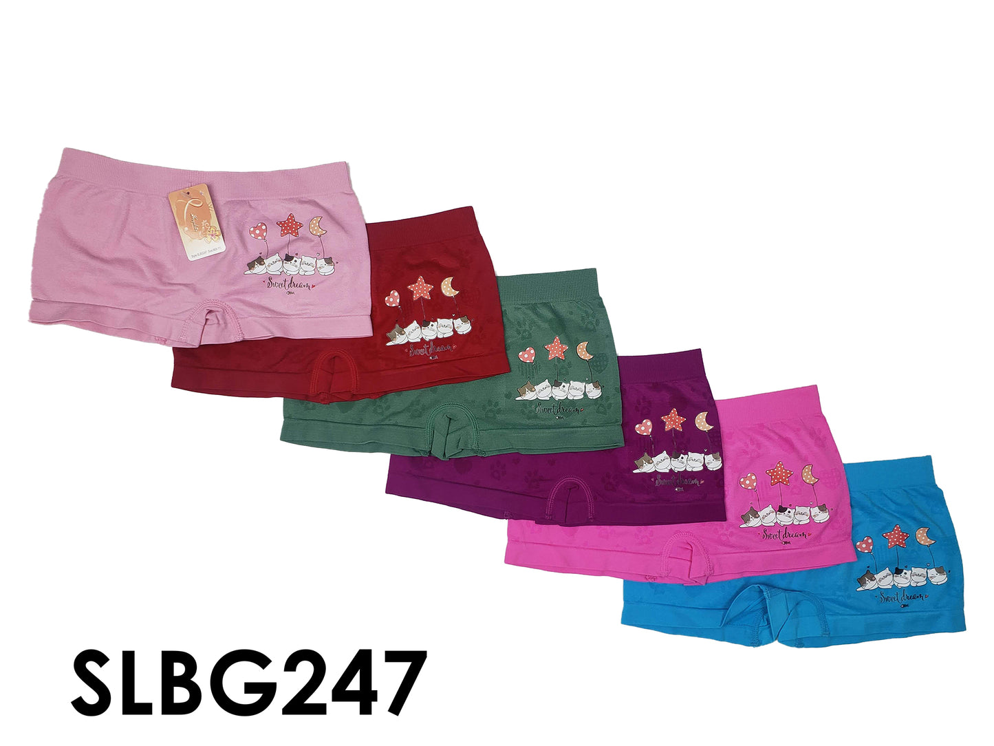 Girls Seamless Boxer