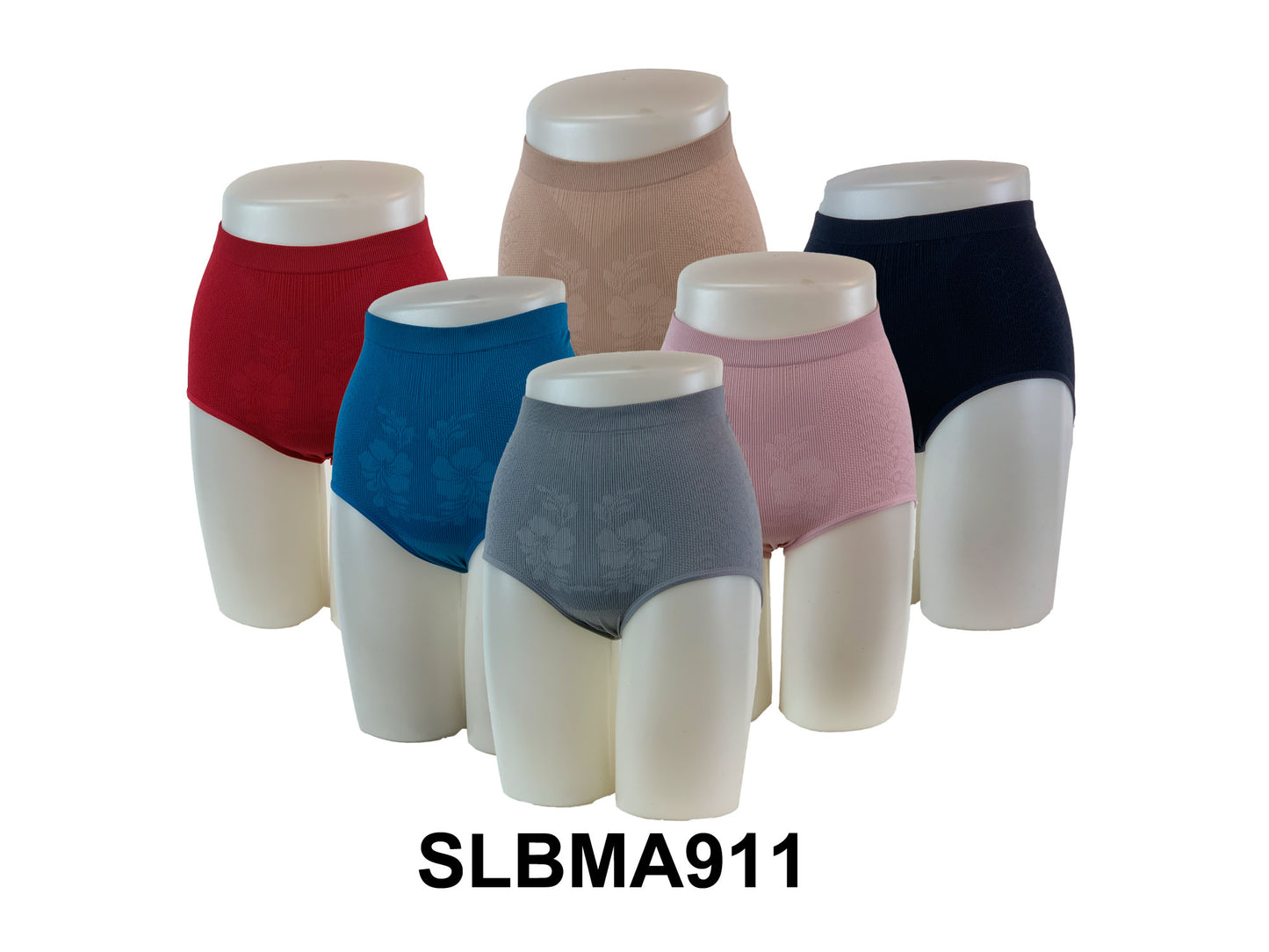 Seamless Plus Size Compression Waist Briefs