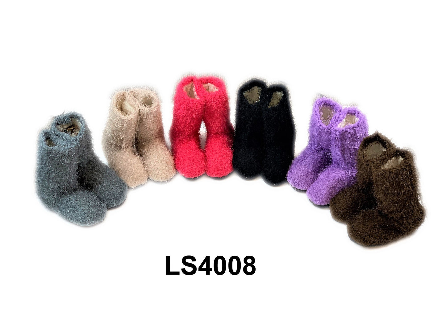 Lady Slipper Boots W/Rubber Grip