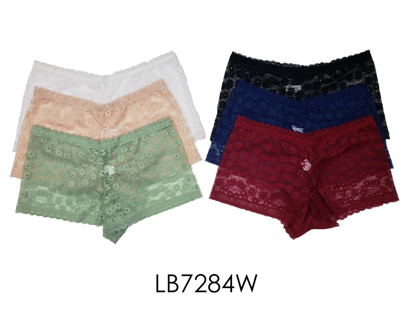 Ladys Lace Boxer