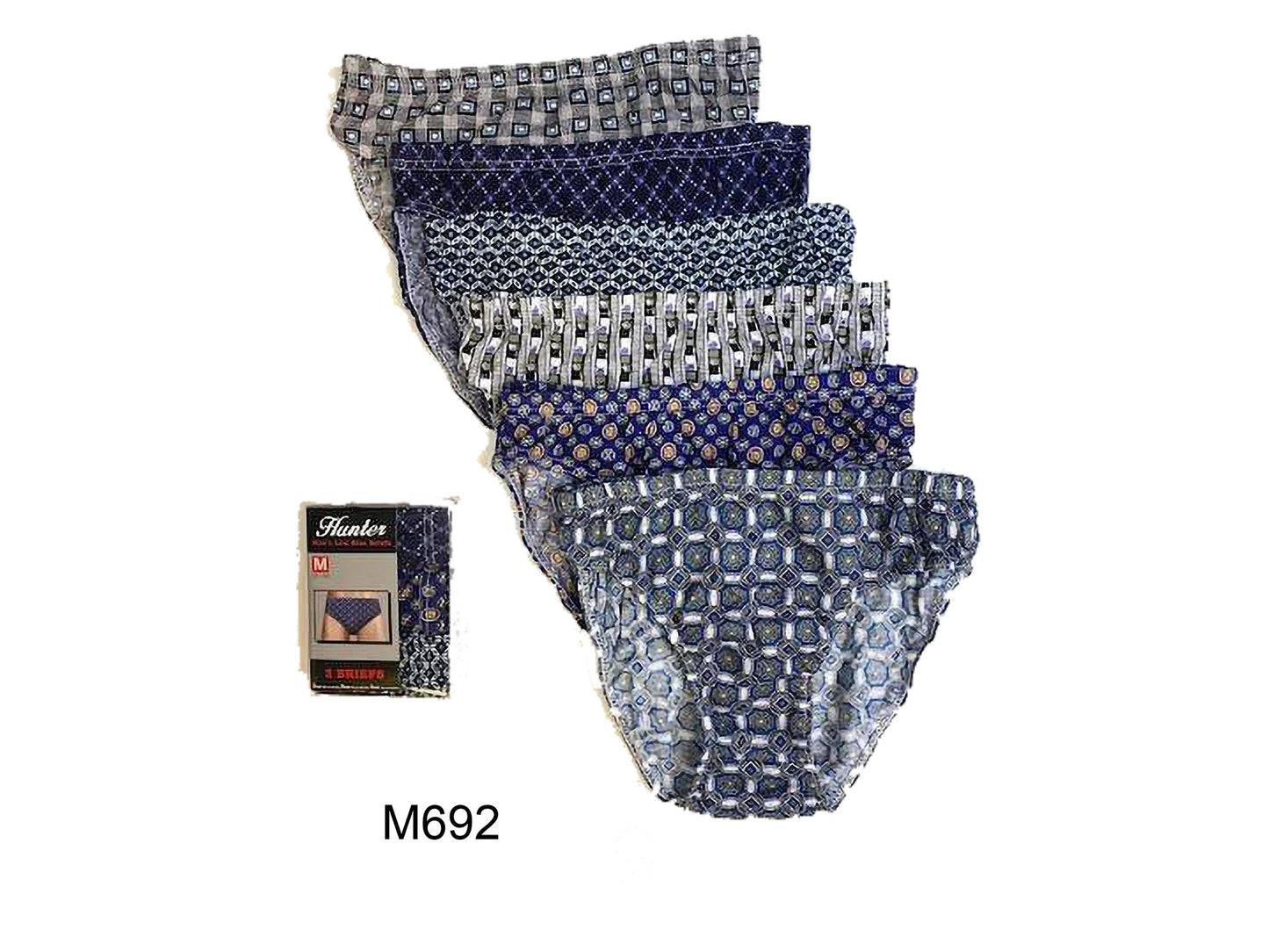 Mens Cotton Briefs W/Print