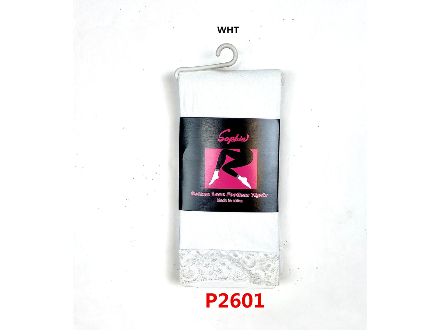 Footless Tights W/Lace