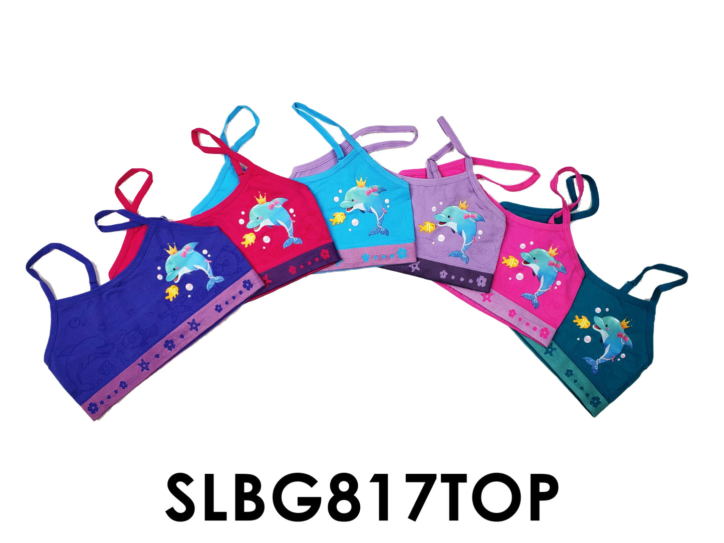 Girls Seamless Spaghetti Strap Training Bras