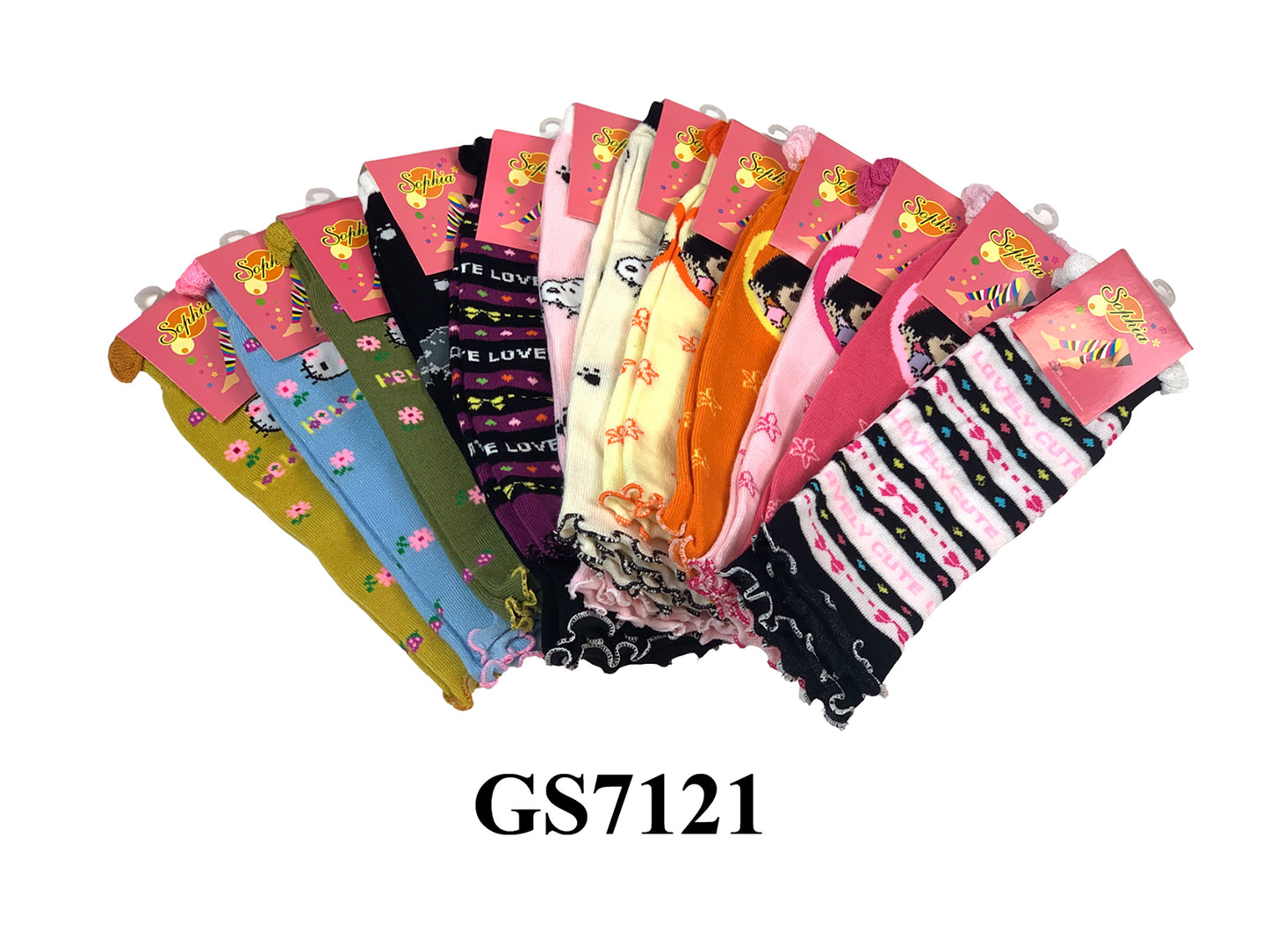 Girls Leg Warmer W/Design