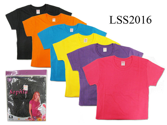 Ladys T/C Crew Neck Color T-Shirt