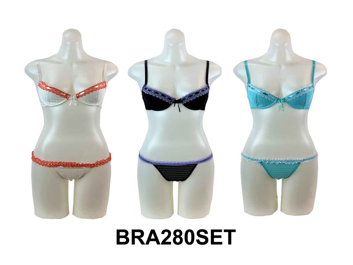 Ladies' Bra & Bikini Set W/Hanger